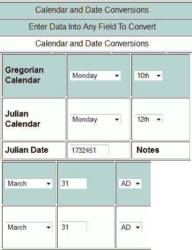 crucifixion date calendar